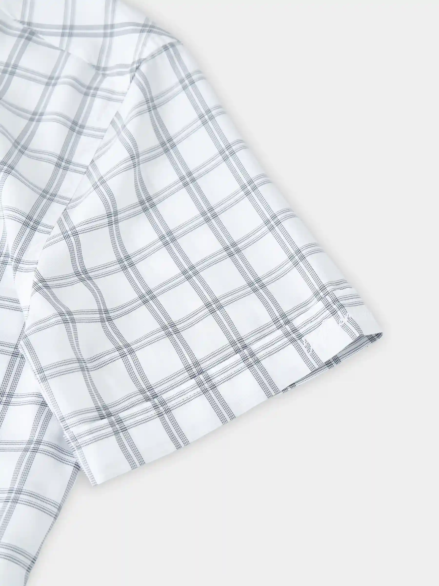 Áo Sơ Mi Nam Ngắn Tay 5S Fashion Kẻ Ô Phom Regular M0ASC26062