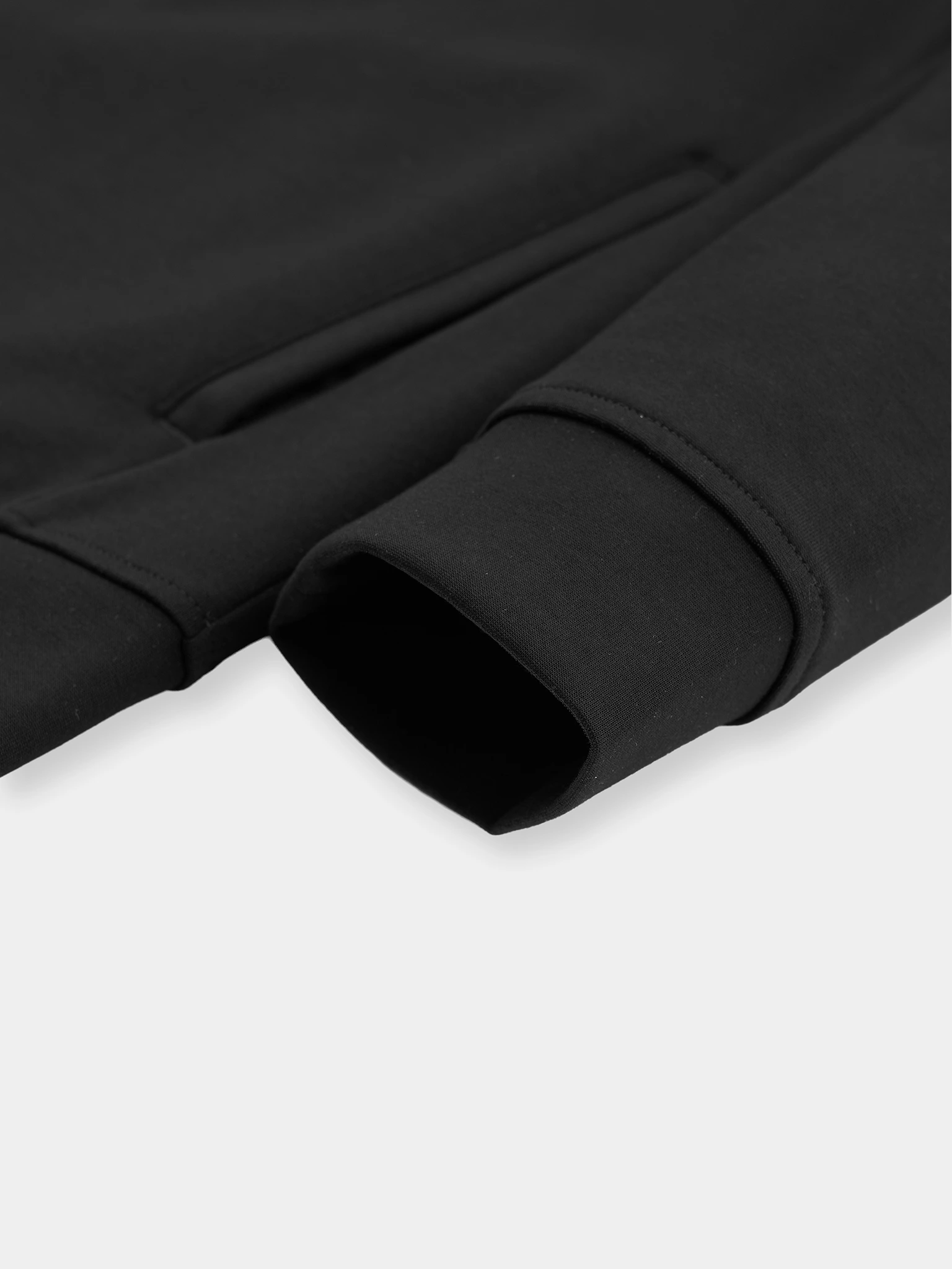 Bộ Nỉ Khóa Nam ZIP-STRIPE S-WARM Phối Line Phom Slimfit MBNK25027