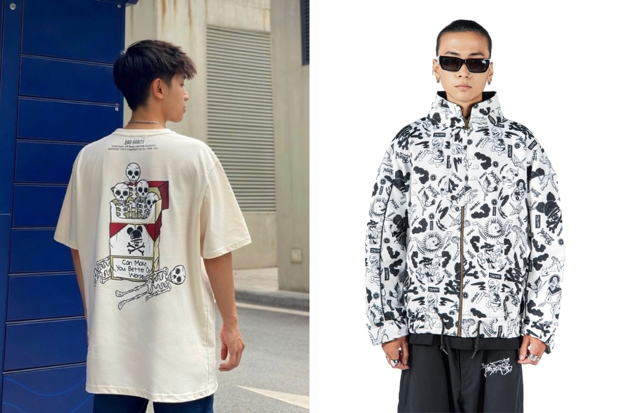 Bad Habits - Địa chỉ mua quần áo nam phong cách streetwear