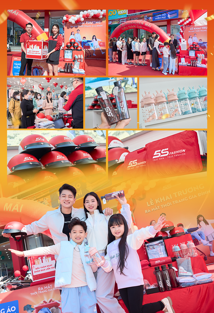 Khai trương 5S Fashion Mỹ Đức