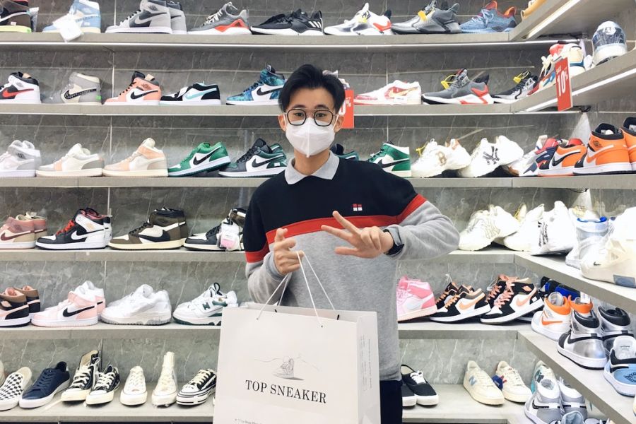 Shop giày nam ở Vinh được giới trẻ yêu thích - Top Sneaker