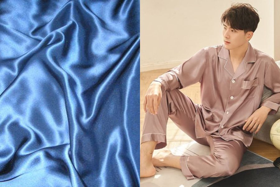 Chọn vải Satin để may đồ ngủ Pijama