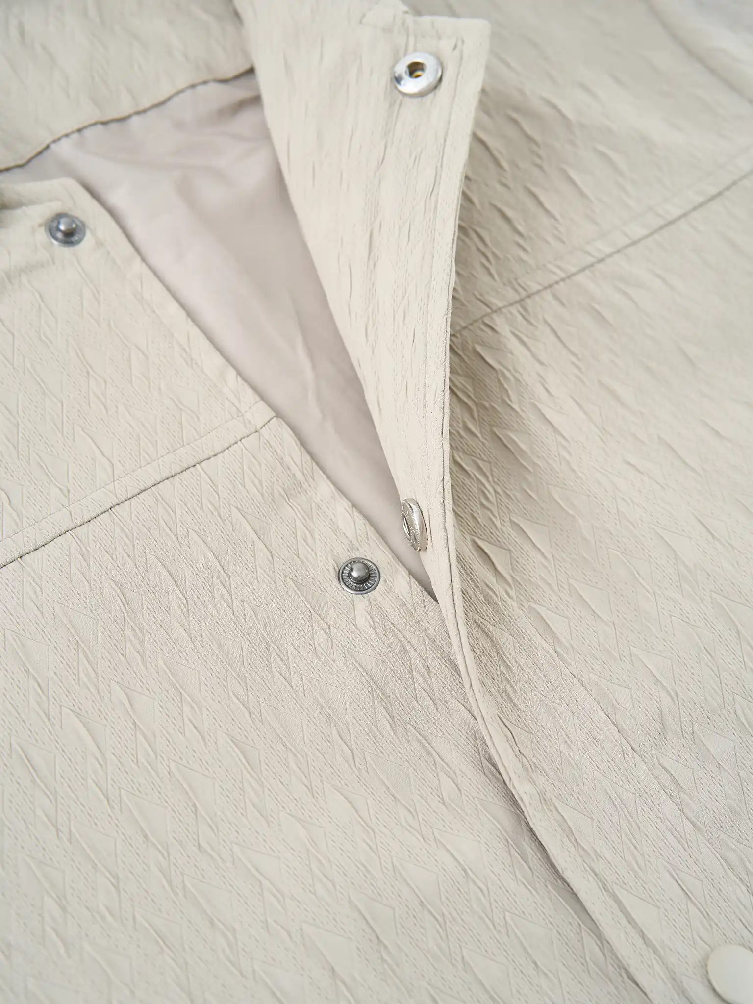 Áo Khoác Thời Trang Nam 5S Fashion Cổ Đức Dệt Hiệu Ứng M0AKH25018