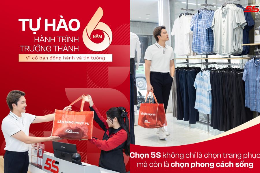 sinh nhật 6 tuổi của 5S Fashion