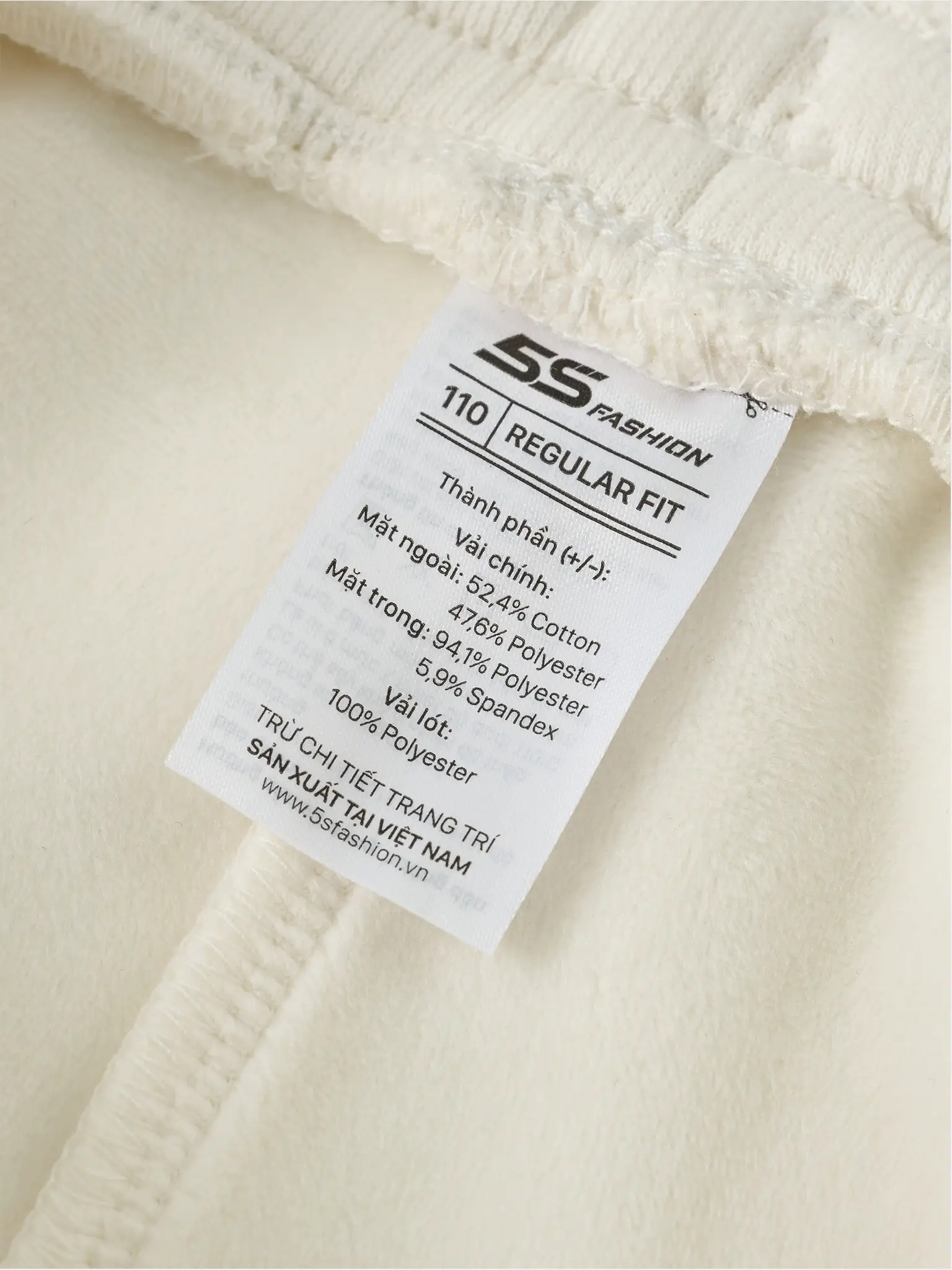 Quần Nỉ Bé Gái 5S Fashion Can Phối Phom Regular GBQNI25002