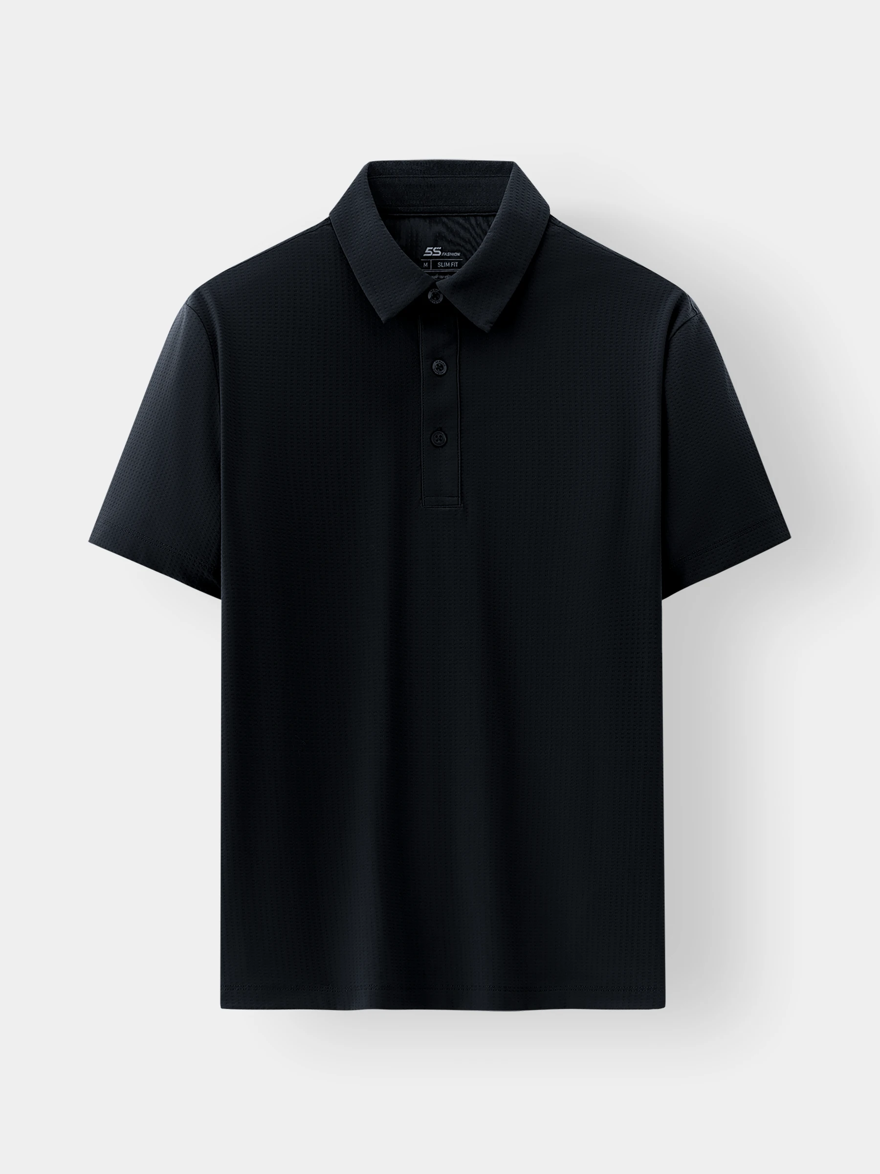 Áo Polo Nam Thể Thao 5S Fashion Dệt Jacquard Slimfit APC25036
