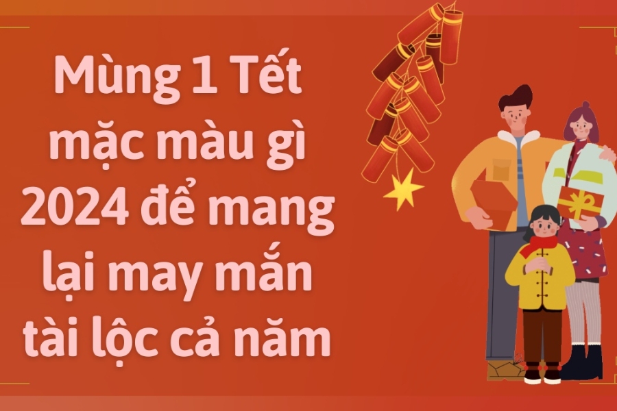 Mùng 1 tết 2025 nên mặc màu gì?