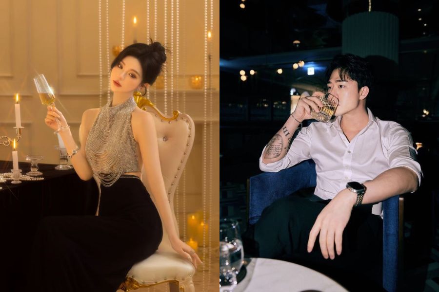 Tạo dáng thật cuốn hút với ly rượu vang