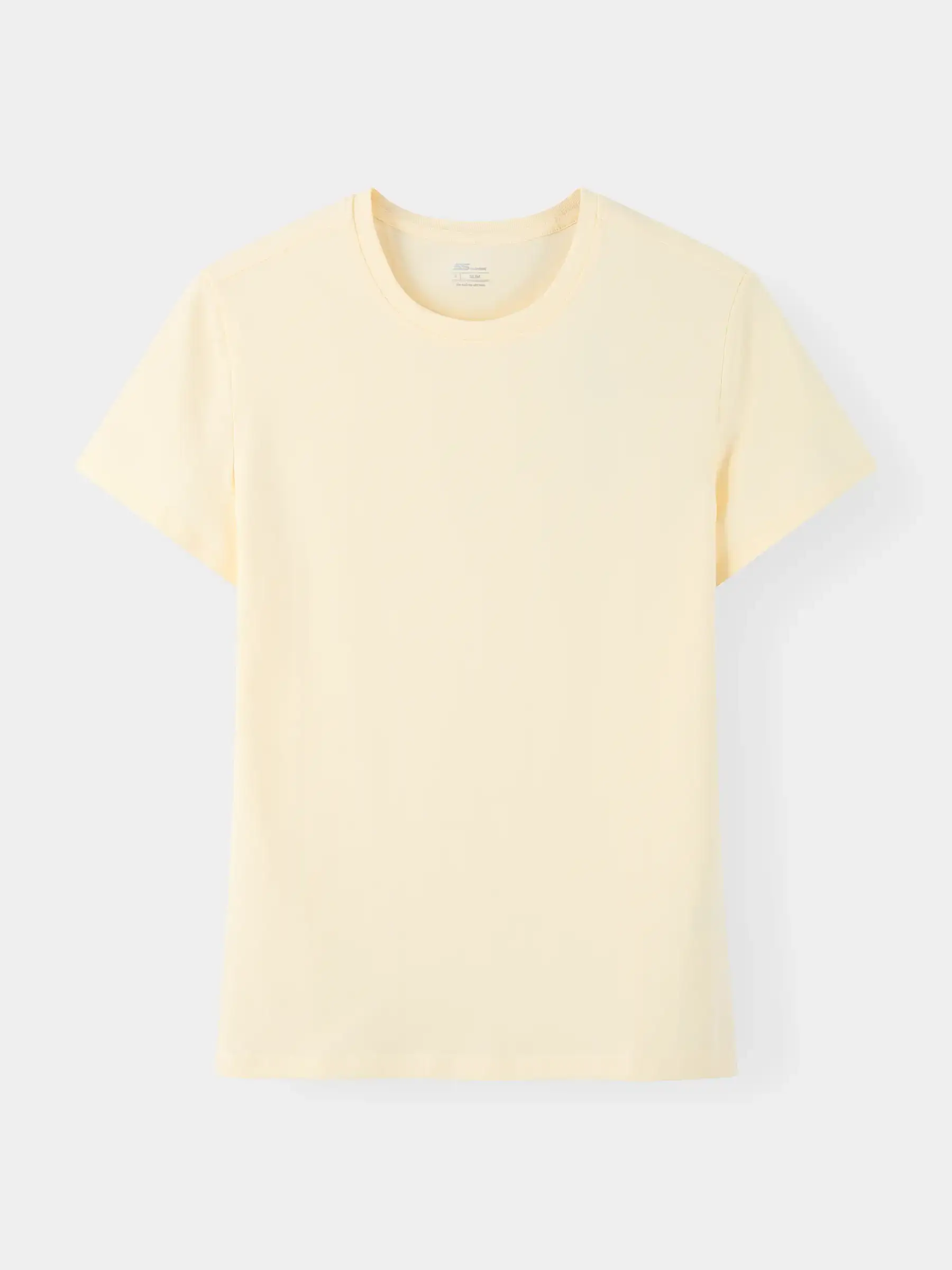 Áo Thun Ngắn Tay Nữ 5S Fashion Trơn Phom Slimfit W0ATS26003