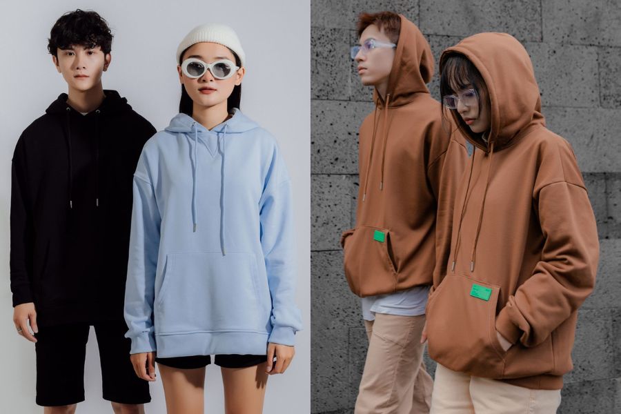 Áo hoodie đôi từ thương hiệu Totoshop