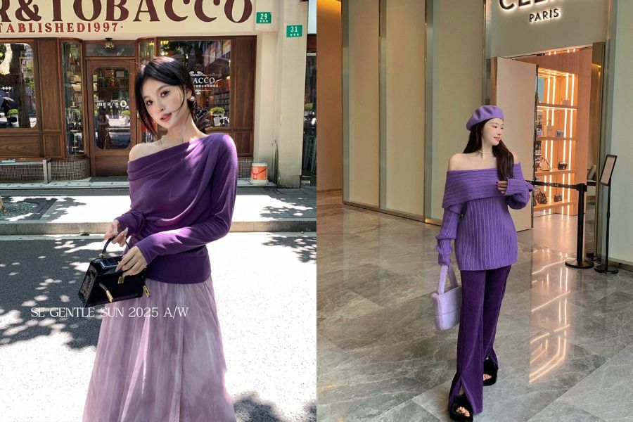 Vibrant Violet là một sắc tím đậm huyền bí