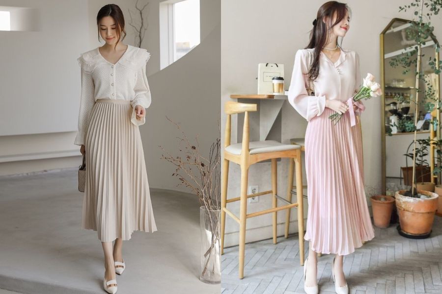 Chân váy dài hợp với dịp nào?