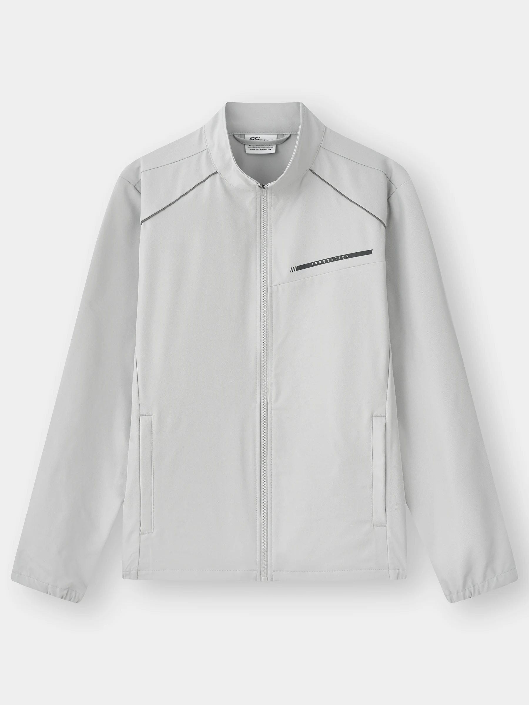 Áo Khoác Gió Cổ Dựng 5S Fashion Phom Slimfit MBAKG25002