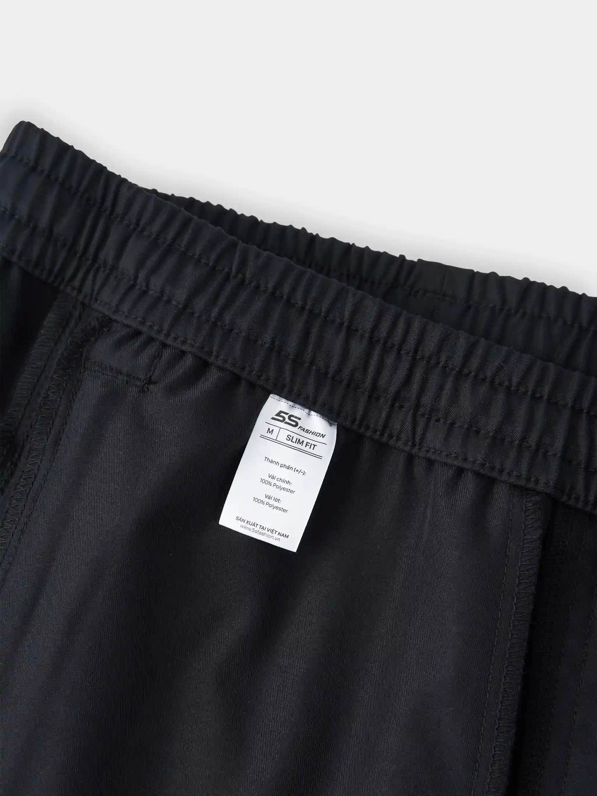 Quần Gió Nam Dáng Jogger 5S Fashion Phom Slimfit MBQDT25002