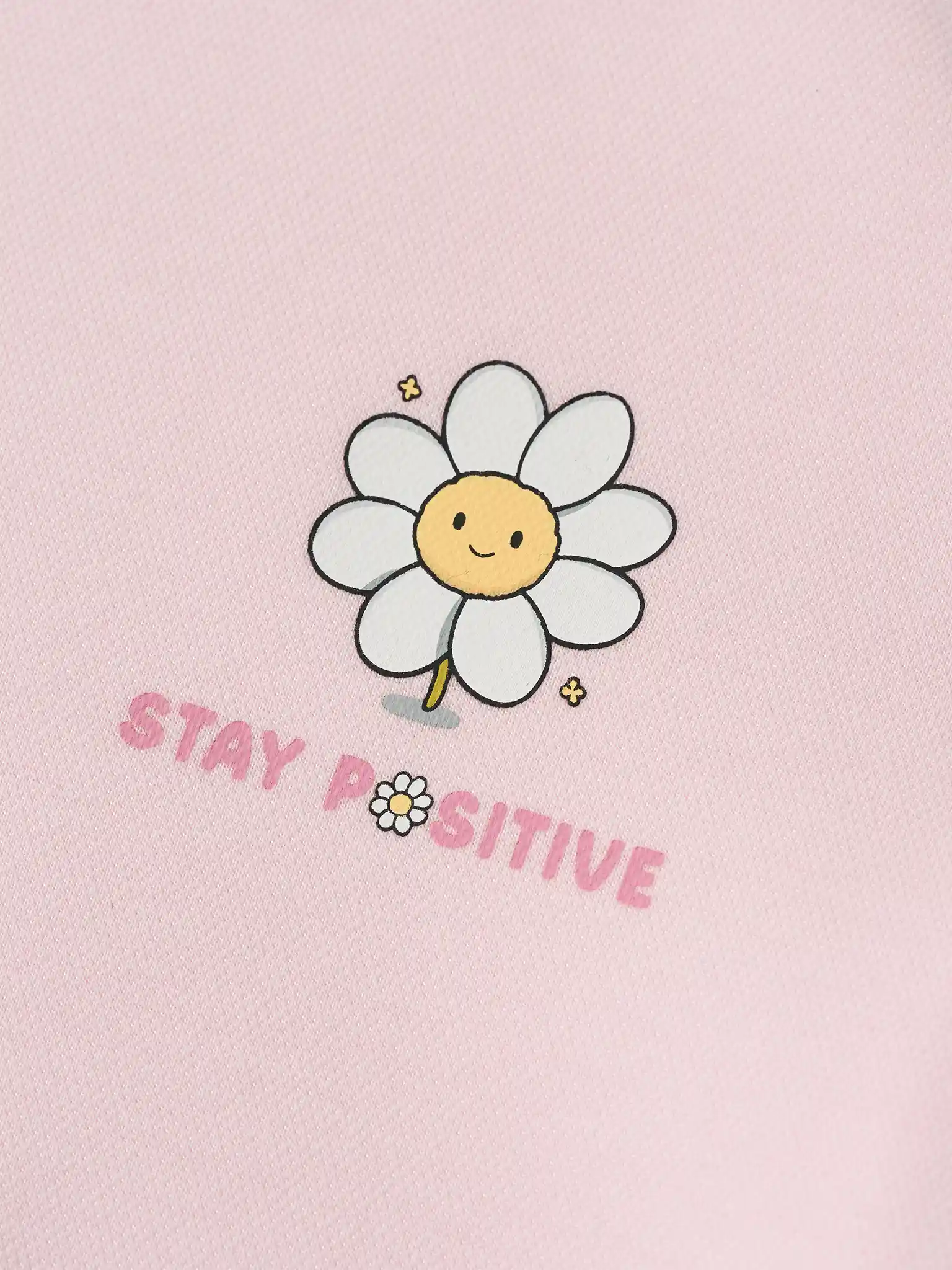 Áo Polo Bé Gái Chất Nỉ 5S Fashion Tay Raglan In Dễ Thương GBANI25002