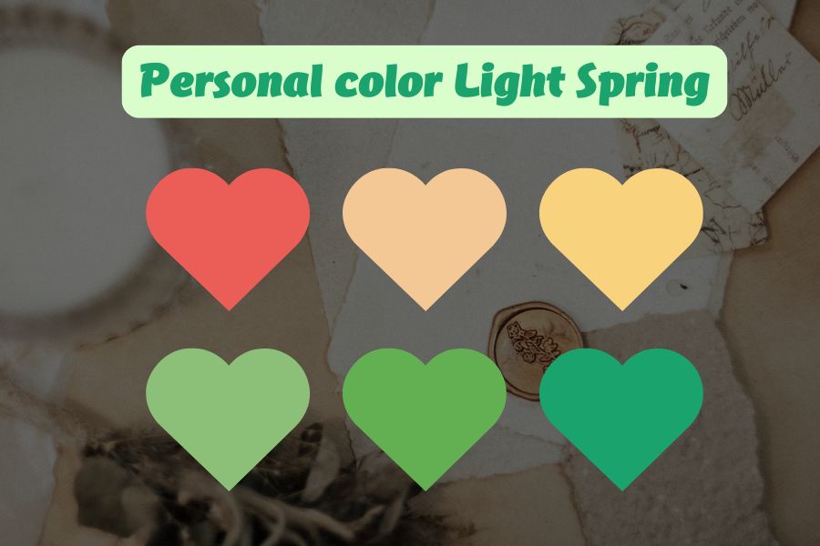 Personal color Light Spring