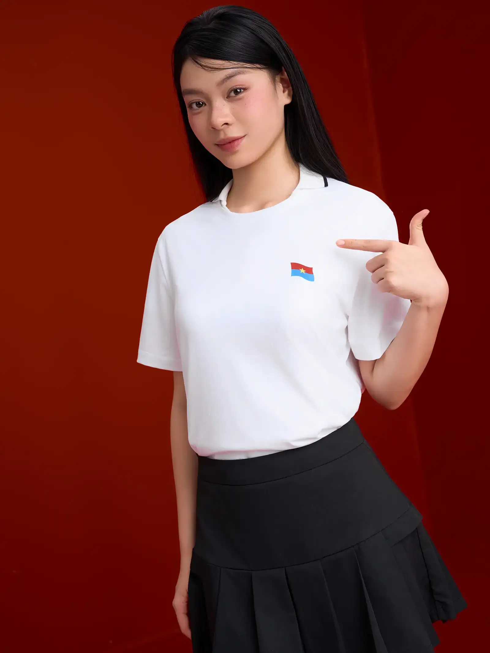 Áo Thun Việt Nam 5S FASHION Unisex Chất Cotton U0ATS26050