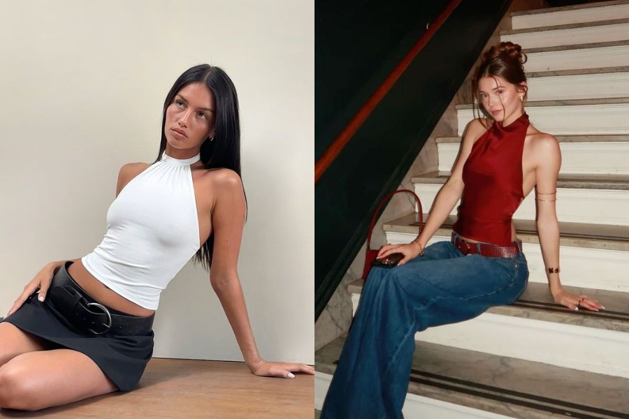 Thiết kế giúp đôi vai trông thon nhỏ và gợi cảm hơn