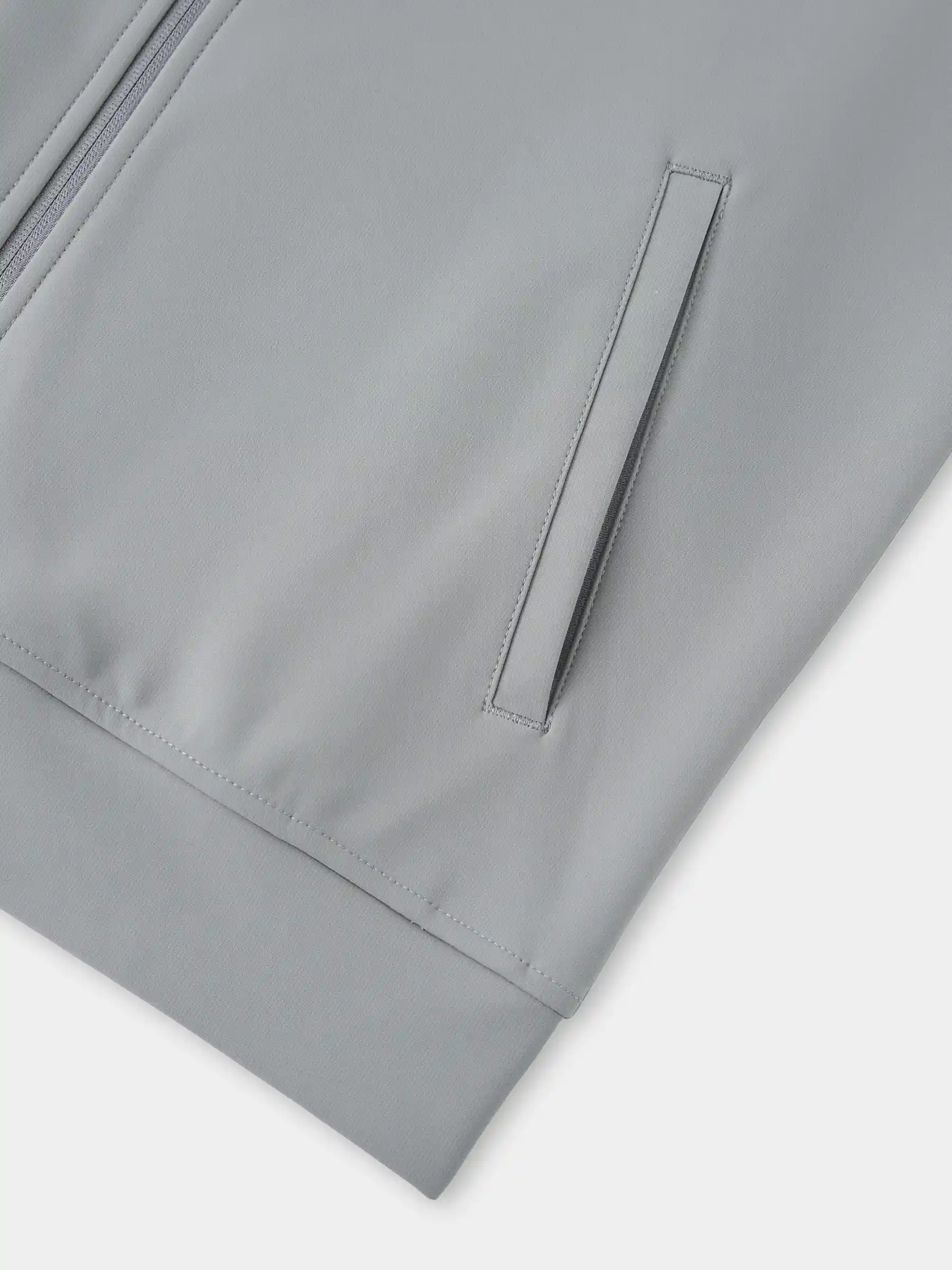 Áo Nỉ Khóa Cổ Trụ Nam 5S Fashion Can Phối Slimfit MBAKN25017