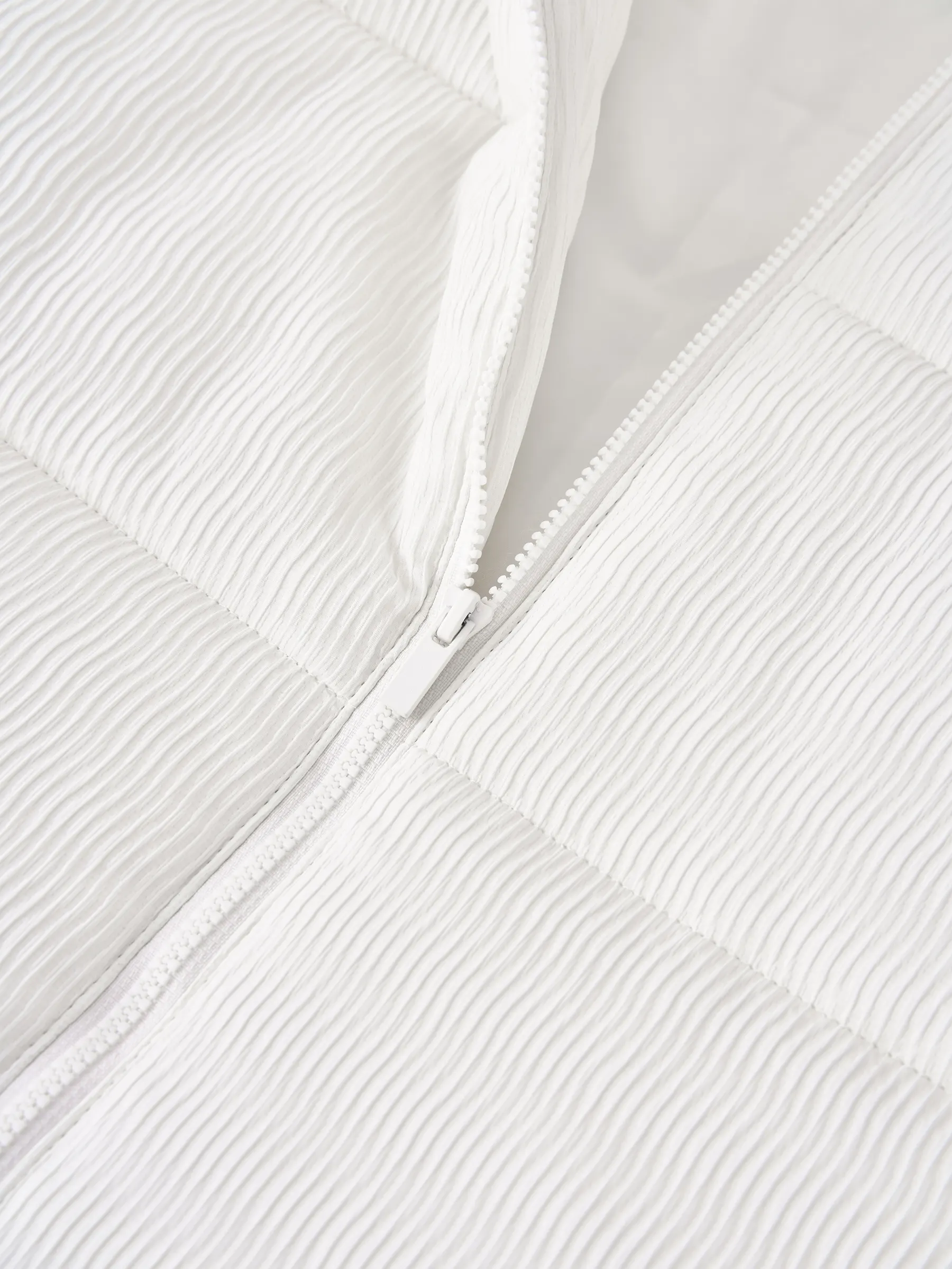 Áo Phao Nữ 5S FASHION W-PUFFER HEATLOCK Mặt Vải Hiệu Ứng W0APH25007