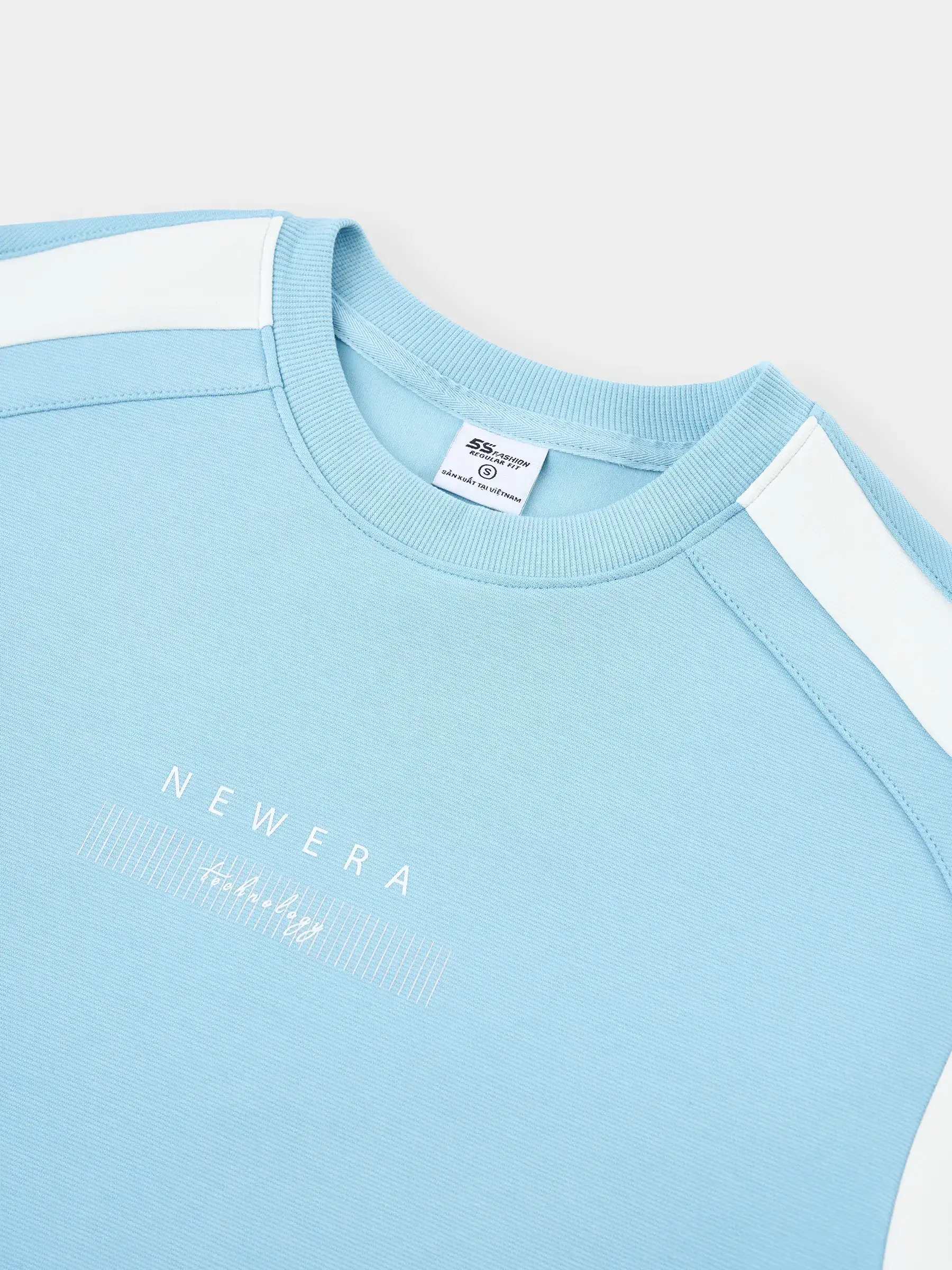 Áo Nỉ Nữ 5S Fashion Can Phối Phom Regular W0ANI25002