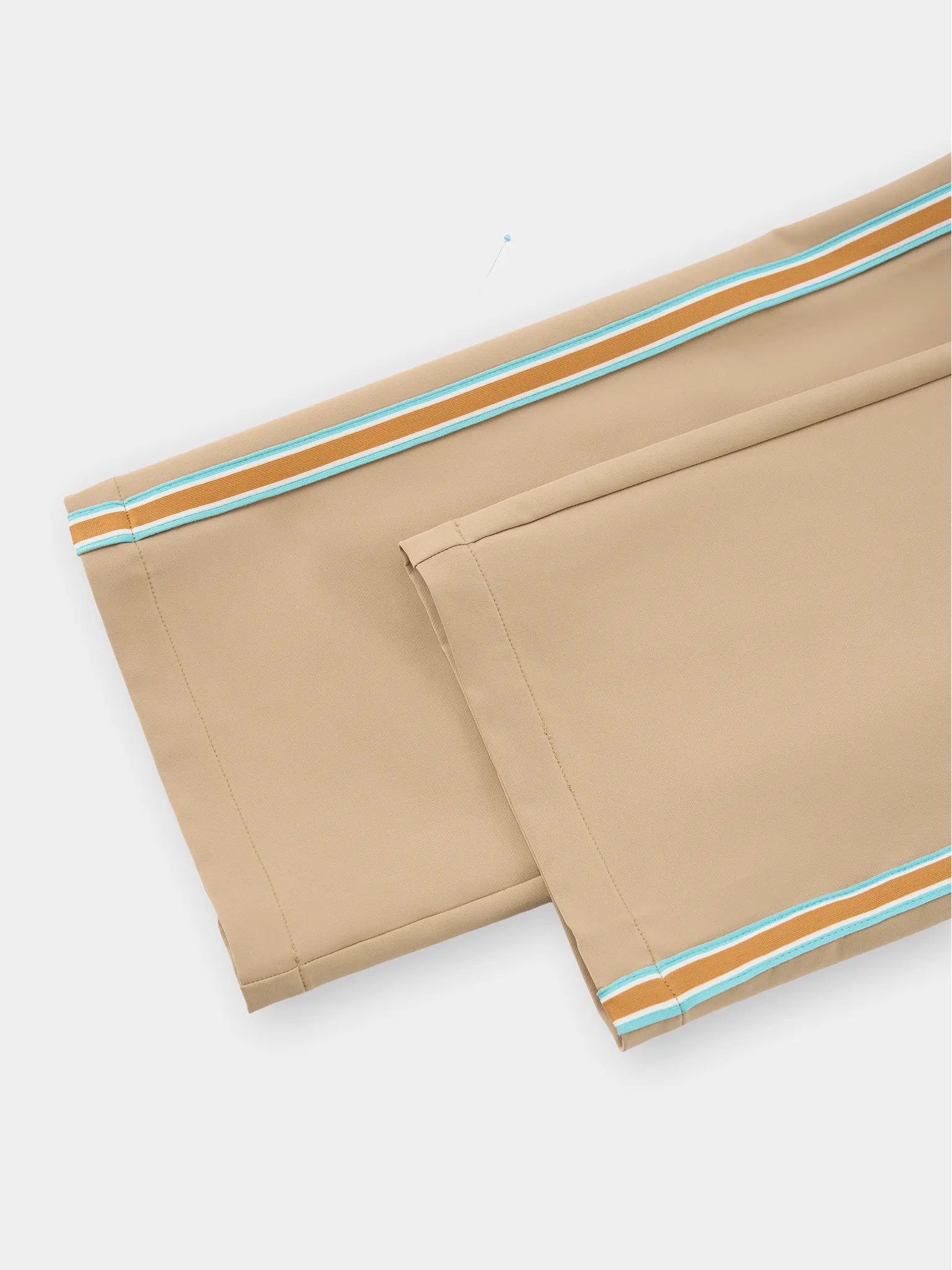 Quần Dài Nữ Ống Suông 5S Fashion Phối Sọc Màu WBQDC25001