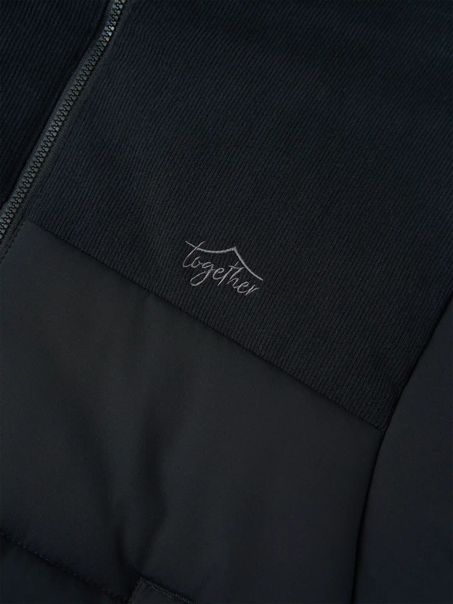 Áo Phao Nam Can Phối Nhung Cổ Trụ 5S Fashion Phom Slimfit M0PHF25001