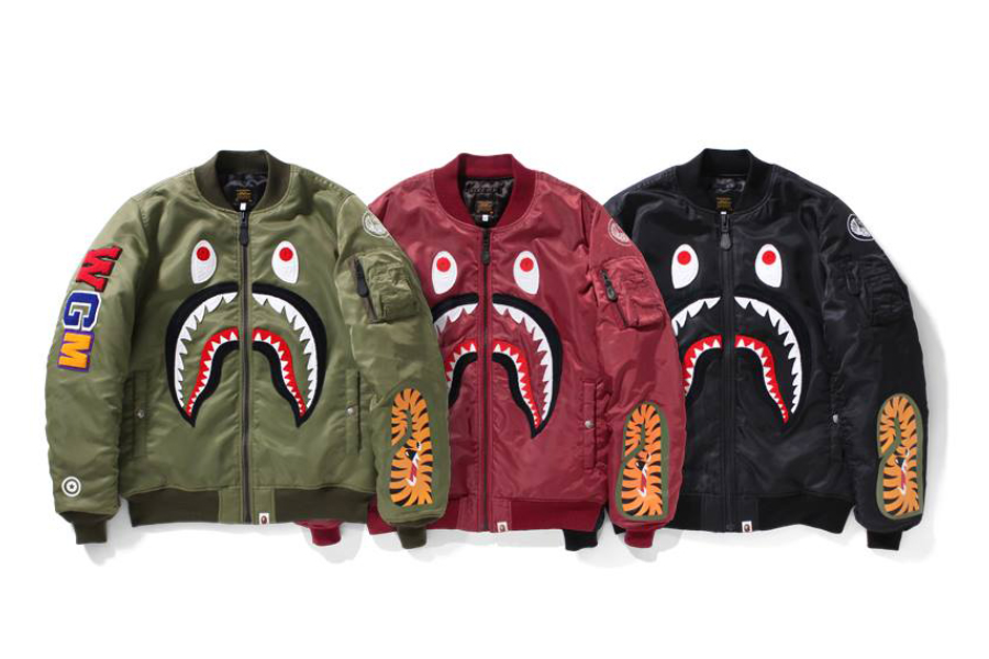 Áo bomber nam hàng hiệu Bape mang đậm chất sáng tạo, trẻ trung