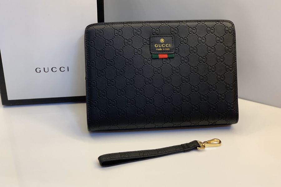 Ví cầm tay nam đẹp Gucci