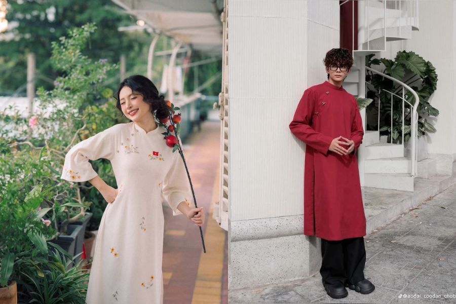 Cách tạo dáng chụp ảnh Tết tại nhà