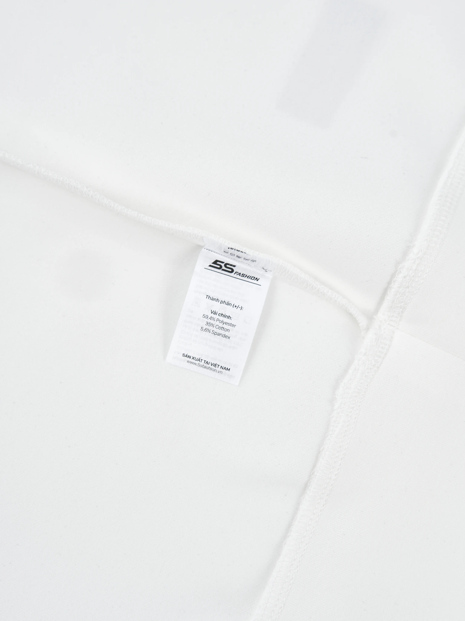 Áo Nỉ Nam 5S Fashion Phom Slimfit Phối Kẻ Tinh Tế M0ANI25005