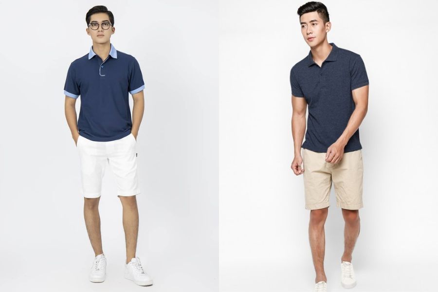 Quần short pants + áo polo