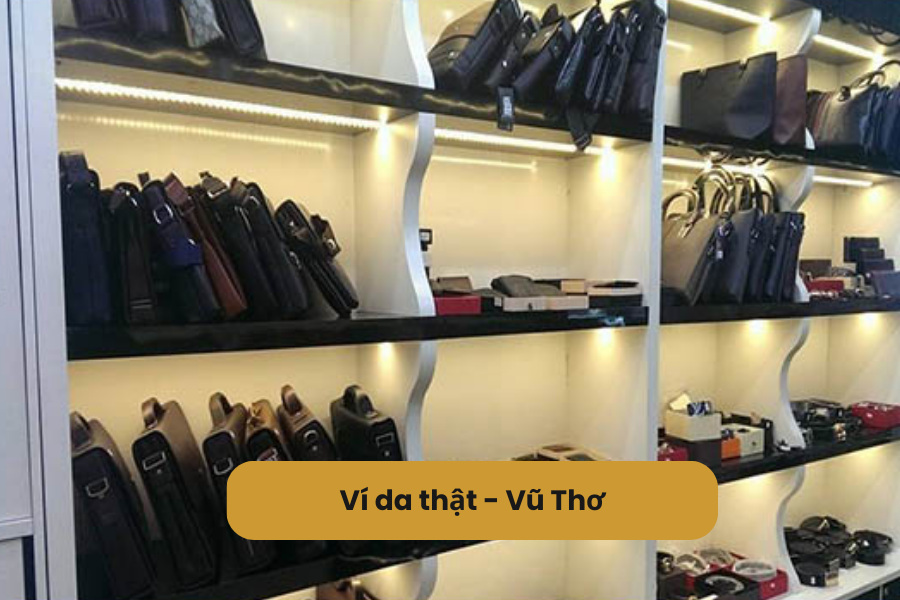 Shop ví nam ở Thanh Hóa Vũ Thơ chuyên bán ví da của các thương hiệu nổi tiếng