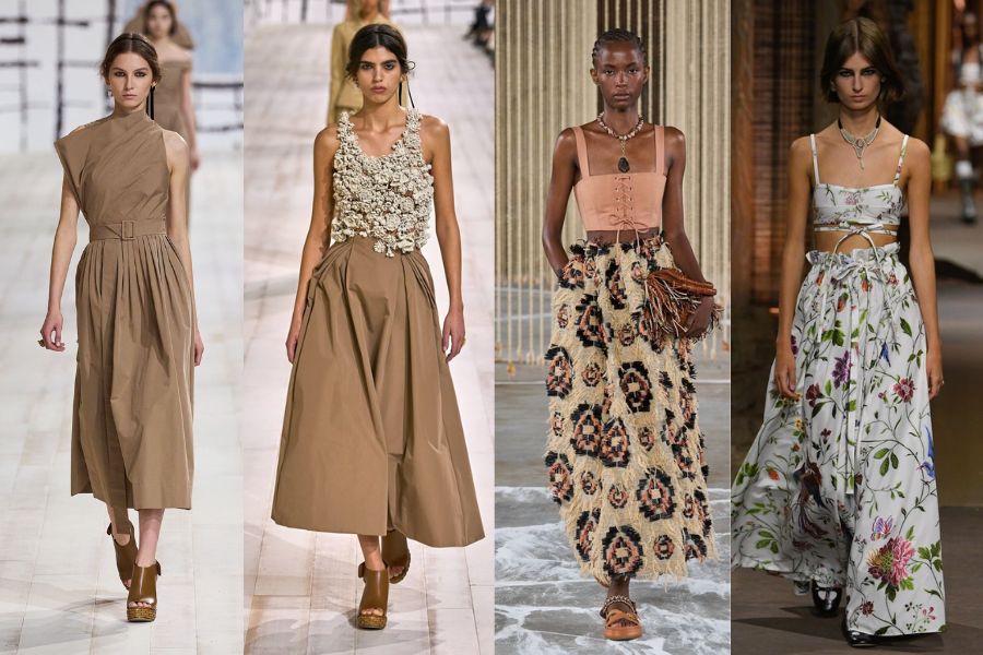 Thương hiệu cao cấp đình đàm Dior là cái tên luôn đi đầu "Trend" resort wear mỗi mùa