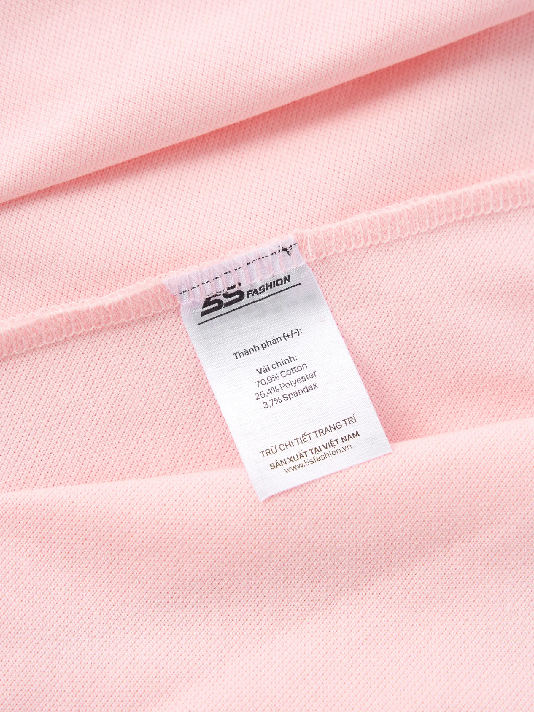 Váy Liền Bé Gái 5S Fashion Xếp Ly Cổ Polo G0VAY26002