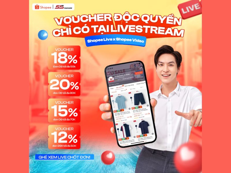 Săn sale 6/6 hấp dẫn với các sàn thương mại điện từ của 5S Fashion