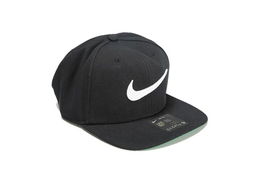 Mũ Nike Logo Black Baseball Cap 'Black White' 639534-011 màu đen