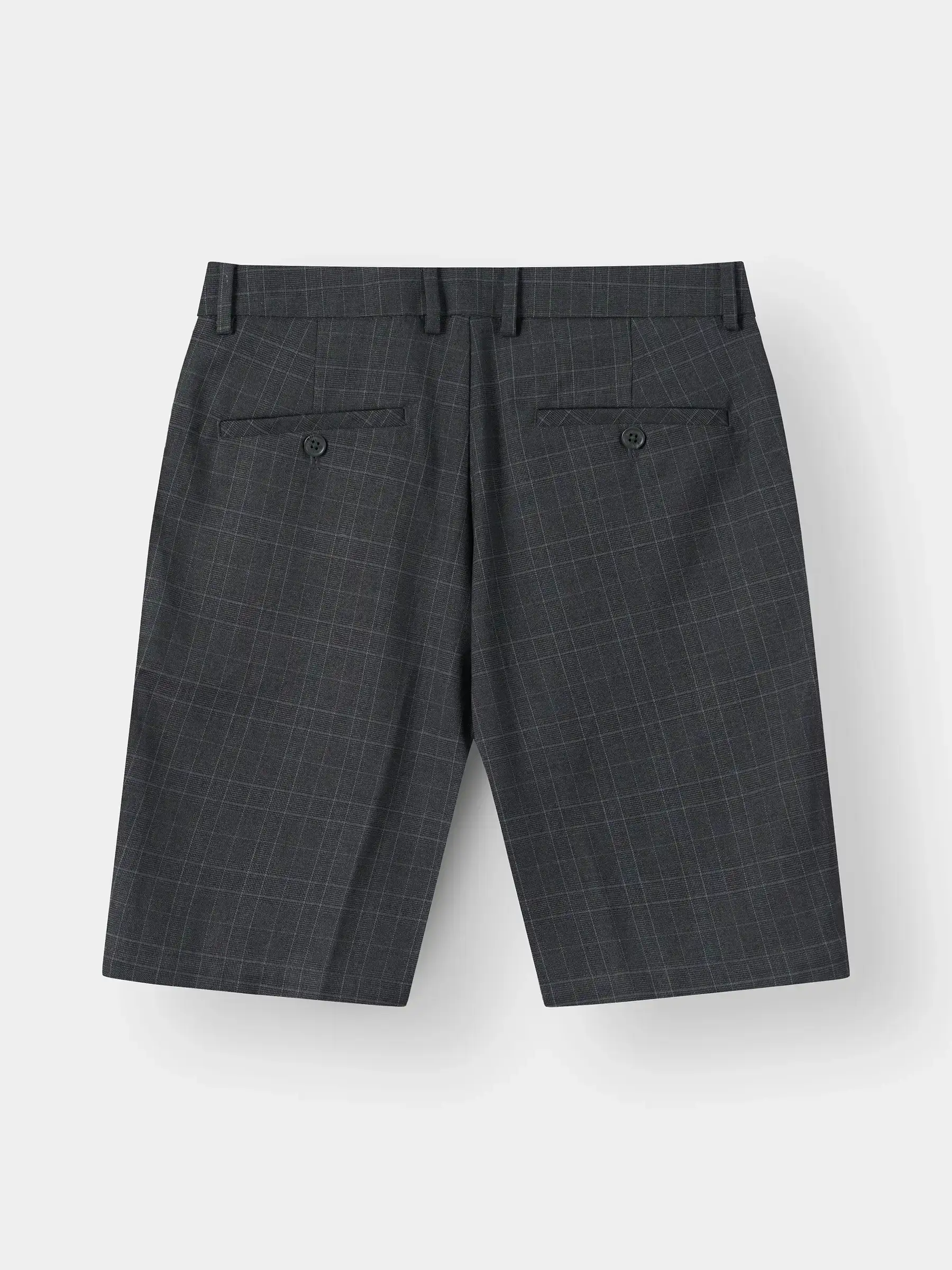Quần Short Âu 5S Fashion Kẻ Ô Đứng Phom Dáng Regular M0QSA26009