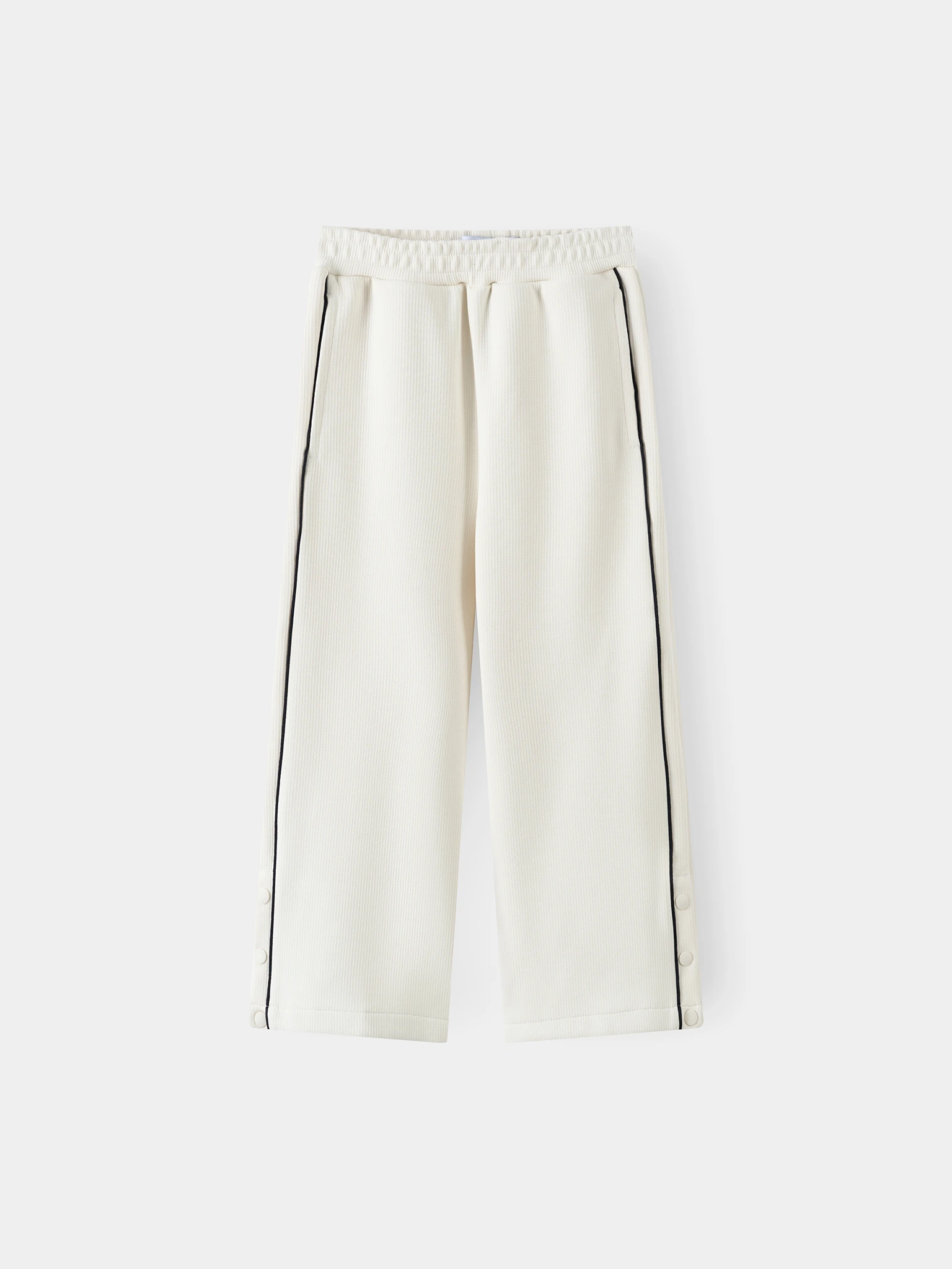 Quần Dài Casual Bé Gái 5S Fashion Phối Cúc Gấu Quần G0QDC25001