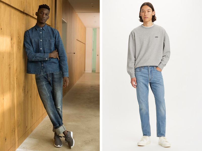 Quần jean nam thương hiệu Levi's