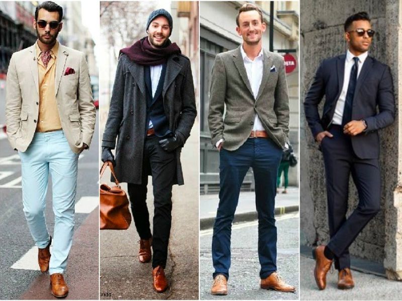 Áo Blazer phối cùng giày Oxford vẫn thể hiện được phần nào sự trang trọng và nghiêm chỉnh của suit nhưng vẫn thể hiện cá tính hiện đại của người mặc