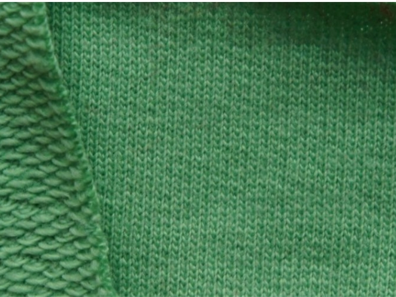 French Terry Is A Knitted Fabric Woven From Loops And Tufts Of Soft Yarn.