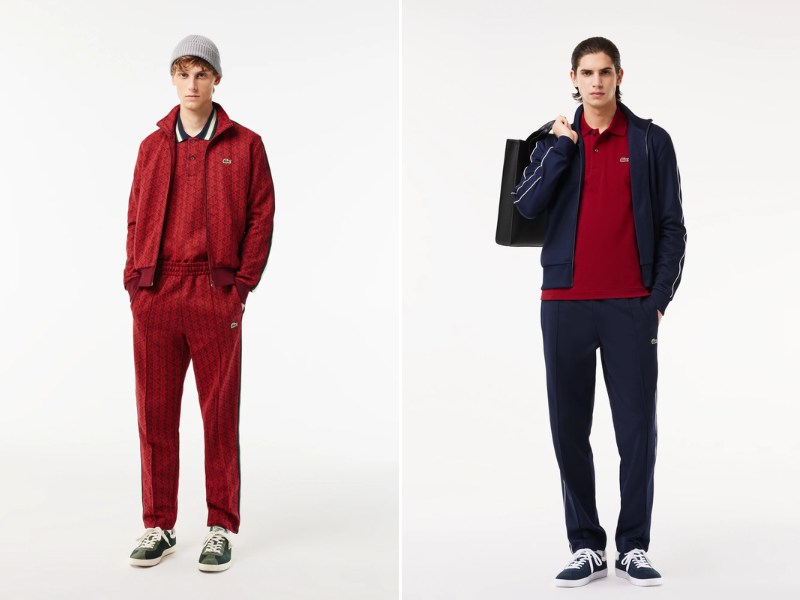 Phối Tracksuit với áo polo