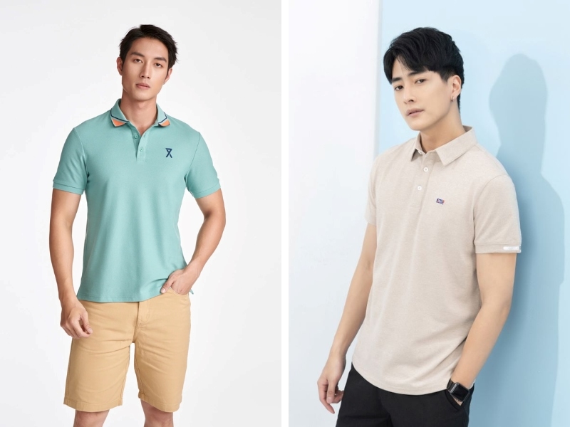 Áo thun nam cổ polo thanh lịch