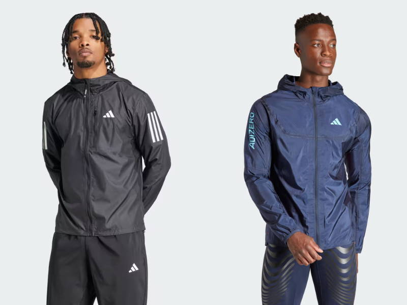 Các loại áo khoác dù thể thao Adidas có mẫu mã trẻ trung, nam tính và khoẻ khoắn