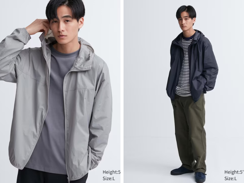 Áo khoác dù chống nắng Uniqlo AiRism UV Cut