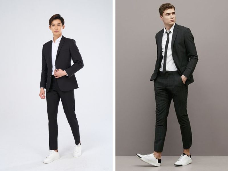 Phối đồ mùa đông cho nam với bộ suit