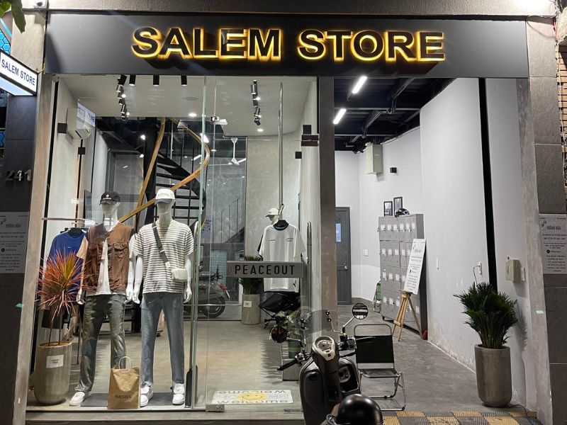 Shop thời trang nam Đà Nẵng Salem Shop