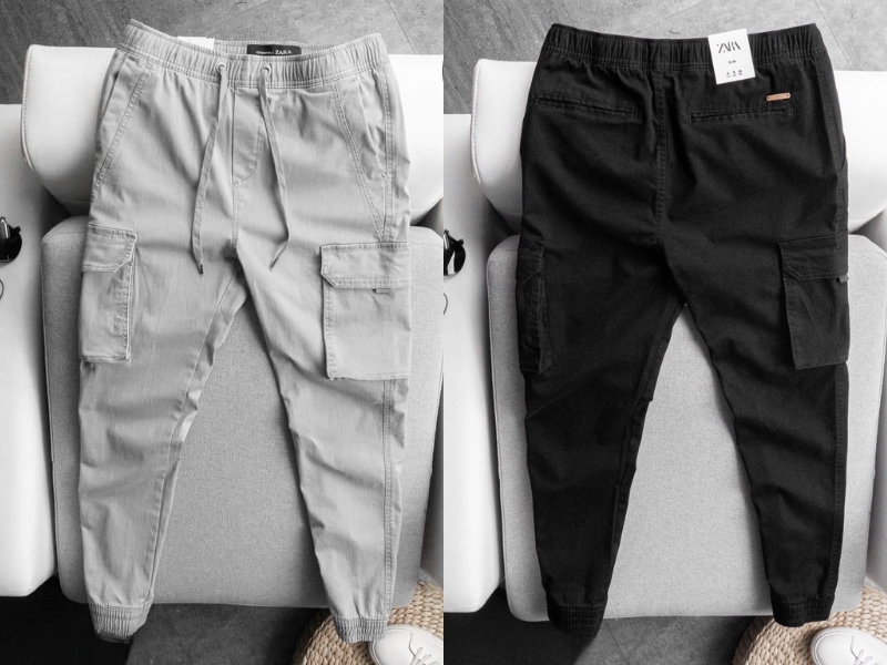 Quần Jogger Kaki Túi Hộp Nam Big Size tại Haly Store