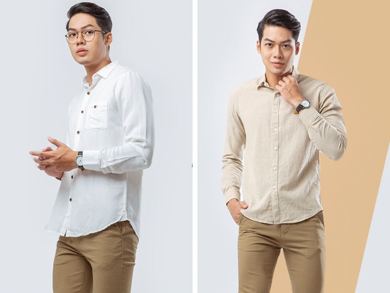 4MenShop với đa dạng các mẫu mã áo sơ mi nam